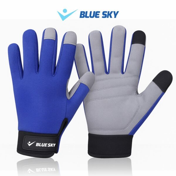 Work Gloves blue grey
